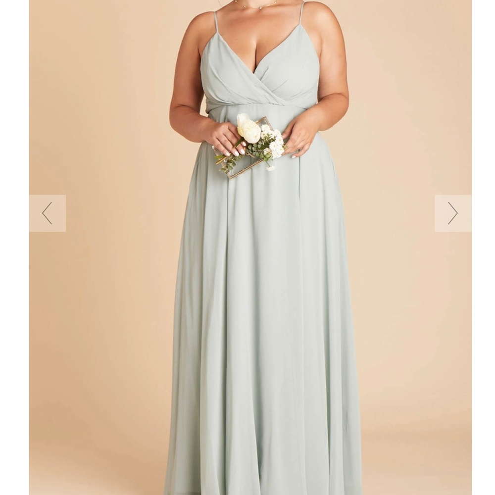 KAIA BIRDY GREY XXL bridesmaid dress! NEVER WORN!
